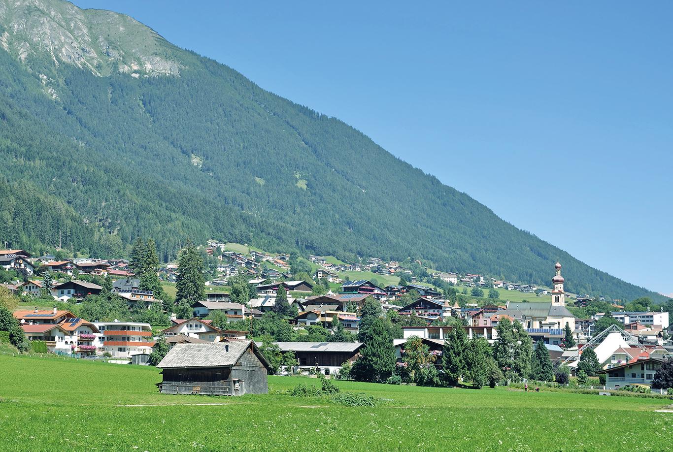 Fulpmes in den Stubaier Alpen