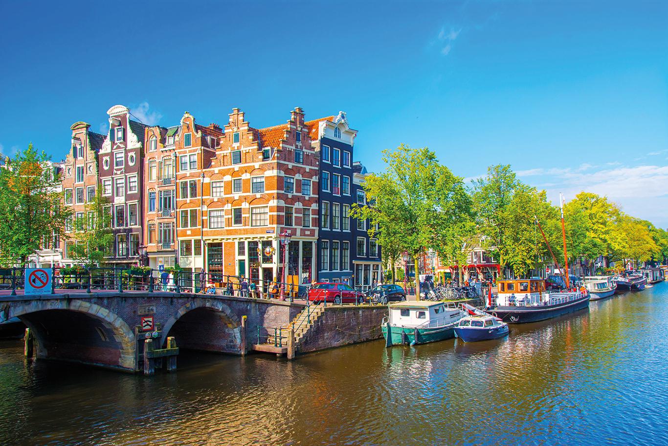 Amsterdam - inklusive Grachtenrundfahrt