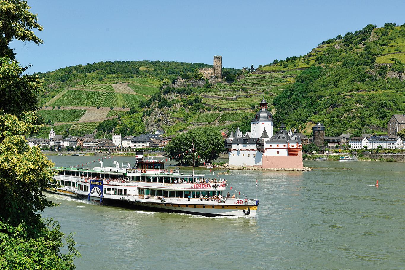 Saisonabschlussfahrt auf dem Rhein