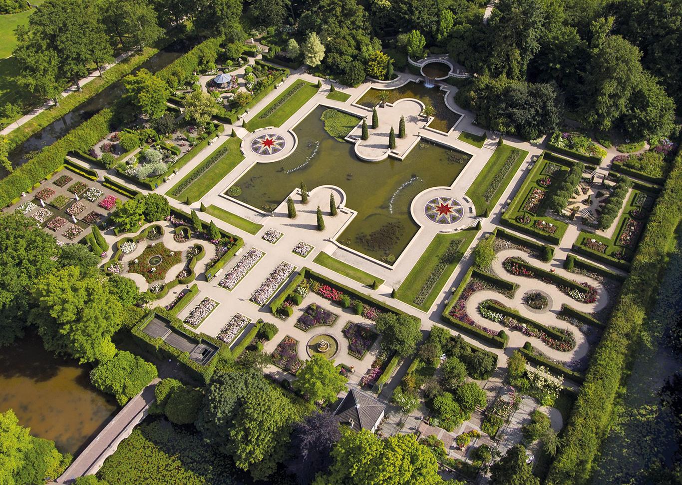 Schlossgärten in Arcen